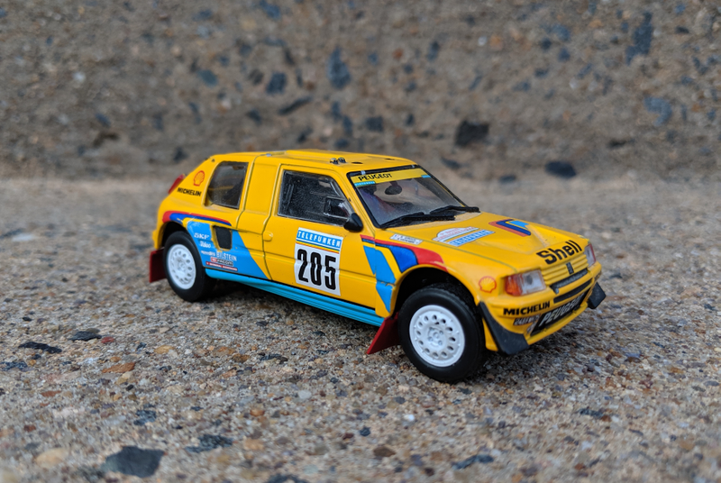 Illustration for article titled LaLD Car Week 2019 - Day 4, 1980s: 1987 Peugeot 205 Turbo 16 "Grand Raid"